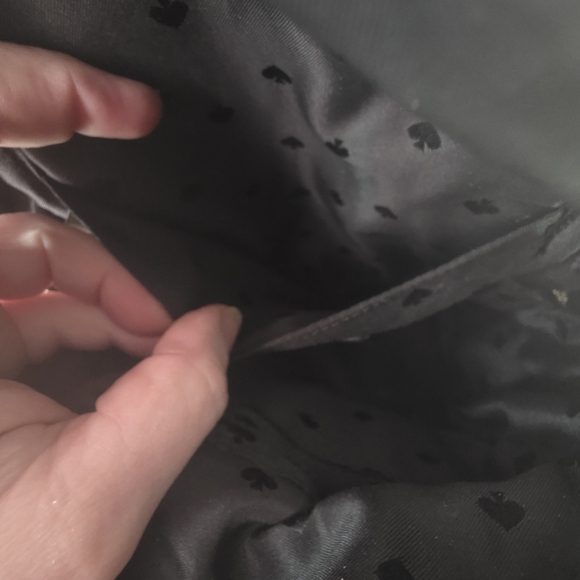 Kate Spade New York Black Mini Backpack – Nylon Daypack - Picture 8 of 10